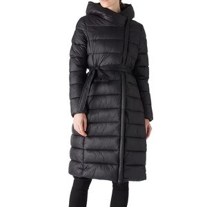 Long Black Puffer Coat